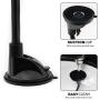 IPOW Long Arm Universal Magnetic Cradle Windshield Dashboard Cell Phone Mount Holder with 4 Metal Plates, Soft Firm Goose Arm and Enhanced Suction Cup