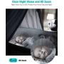 Baby Monitor, Conico 1080P Home Security Camera with Sound Motion Detection IR Night Vision, Home Camera with 2- Way Audio 8X Zoom, WiFi Camera Cloud Service Compatible with Alexa, 2.4G WiFi