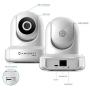Amcrest 1080P WiFi Security Camera 2MP Indoor Pan/Tilt Wireless IP Camera, IP2M-841W (White)