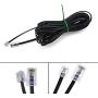 URBEST 10M RJ11 6P4C to RJ45 8P8C Black Telephone Plug Connector Cable (10M)