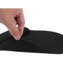 Mouse Pads for Computers Ergonomic Memory Foam Nonslip Plain Black Wrist Support--Lightweight Rest Mousepad for Office,Gaming,Computer, Laptop & Mac,Pain Relief,at Home Or Work (Plain Black)
