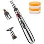 UYGHHK Acupuncture Pen, Electronic Pain Relief Therapy, Meridian Energy Massager Pen Self Massage Tools Muscle Healing