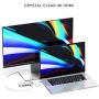 Satechi Aluminum Multi-Port Adapter V2-4K HDMI (60Hz), Gigabit Ethernet, USB-C Pass-Through, SD/Micro Card Readers, USB 3.0 - Compatible with 2020 MacBook Pro, 2020 MacBook Air (Silver)