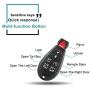 SELEAD Flip Key Fob 7 Buttons Keyless Entry Remote fit for 2008-2015 Town andamp Dodge Grand Caravan Volkswagen Routan Antitheft Keyless Entry Systems M3N5WY783X 2pcs US Stock