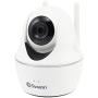 Swann Smart Home Security WiFi Camera, 1080p Wireless Indoor Surveillance, 2 Way Audio, Infrared Night Vision, Motion Sensor + Siren | Baby Monitor, Nanny, and Dog Cam with Phone App