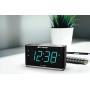 Emerson SmartSet Alarm Clock Radio with Bluetooth Speaker, Charging Station/Phone Chargers with USB port for iPhone/iPad/iPod/Android and Tablets, ER100301