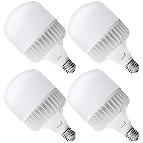 Hyperikon LED Light Bulb 120W=700W, High Efficiency Corn Bulb, Omnidirectional, E39 Base, UL, DLC, Daylight White, 4 Pack