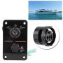 Qiilu Main Ignition 12V Key Switch Assy Single Key Switch Panel Assembly for Yamaha Outboard Yacht 704-82570-12-00 704-82570-11-00