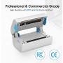 J500 Thermal Label Printer, Compact & Sleek 4x6 Label Printer for Amazon FBA SKU and Shipping Labels, Also Work with UPS, Ebay, Shopify, Etsy, PirateShip, etc (Pure White)