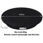ComXim Professional 360 Degree Photography Turntable for Product Photography, 15.8in(40cm) Diameter,Automatic Remote Control Angle,Speed,Direction, Various Rotation Mode (Black)
