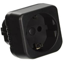 VCT Electronics VP13 Converts European/German Shucko plugs To USA Outlet Plug Adapter