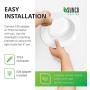 Sunco Lighting 10 Pack 4 Inch LED Recessed Downlight, Smooth Trim, Dimmable, 11W=60W, 5000K Daylight, 600 LM, Damp Rated, Simple Retrofit Installation - UL + Energy Star Sunco Lighting 10 Pack 4 Inch LED Recessed Downlight, Smooth Trim, Dimmable, 11W=60W, 5000K Daylight, 600 LM, Damp Rated, Simple Retrofit Installation - UL + Energy Star
