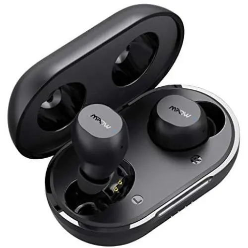 Wireless Earbuds, Mpow M12 Bluetooth Earbuds, Wireless Charging & USB-C Charging Case Bluetooth Headphones Wireless Earphones w/Mic, Bass Sound/IPX8 Waterproof/Touch Control/25 Hrs/Dual Modes, Black Wireless Earbuds, Mpow M12 Bluetooth Earbuds, Wireless Charging & USB-C Charging Case Bluetooth Headphones Wireless Earphones w/Mic, Bass Sound/IPX8 Waterproof/Touch Control/25 Hrs/Dual Modes, Black