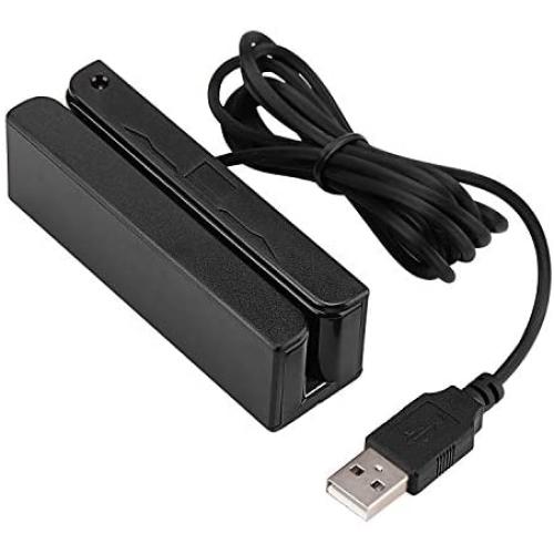 MSR90 USB Swipe Magnetic Credit Card Reader 3 Tracks Mini Smart Card Reader MSR605 MSR606 Deftun