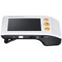 WeniChen 3.5 Inch Electronic Portable Video Aids Digital Magnifier Handheld Low Vision Reading Magnifier for Students, The Elderly in Reading, Newspapers, 2X-25X Zoom, AV/TV Output (White)