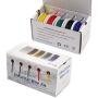 Striveday 22 AWG Flexible 1007 Wire Electric Wire 22 Gauge Coper Hook Up Wire 300V Cables Electronic Stranded Wire Cable Electrics DIY Box-1
