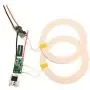 Taidacent 20mm to 80mm Long Distance 12V to 24V Input 5V 2A Output Wireless Power Supply Module Wireless Charging Module
