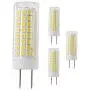 All-New G8 Led Bulb, 75W Halogen Bulb Replacement, Dimmable 7W G8 Led Lamps, G8 Bi-pin Base Bulb, AC120V 720lm, Under Cabinet Counter Light, Kitchen Lighting and Puck Lights,Daylight White 4pack