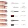 Fancii Professional Manicure & Pedicure Nail Drill System with Magnetic Case, Rechargeable - Cordless At-Home Nail File Kit with 8 Speed Settings, Buffer, Grinder, Shiner and Shaper (Lola)