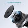 Magnetic Phone Car Mount, Syncwire Universal Car Phone Holder for Dashboard, Cell Phone Car Kits, 360° Adjustable Magnet Cell Phone Mount Compatible with iPhone, Samsung, LG, GPS, Mini Tablet - Gray