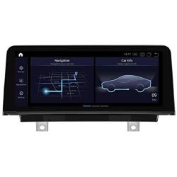 PEMP Android 10.0 car Stereo 10.25 inchs IPS Touch Screen Qualcomm 8core 4GB Ram and 64GB ROM Car Play Android auto Head Unit for BMW F30 F20(2012-2017) NBT (8 Core 4G+64G)