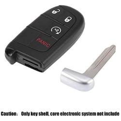 X AUTOHAUX Replacement Keyless Entry Remote Car Key Fob 433Mhz for Dodge Journey
