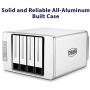 TerraMaster D4-300 USB 3.1(Gen1) Type-C Storage External Hard Drive Enclosure Hot Swappable (Diskless)
