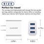 Wall Charger, Amoner Upgraded 2Pack 15W 3-Port USB Plug Cube Portable Wall Charger Plug for iPhone 12mini/12/11/Pro/ProMax/Xs/XR/X/8/7, iPad Pro/Air 2, Galaxy10/9, Note10/9, and More