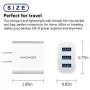Wall Charger, Amoner Upgraded 2Pack 15W 3-Port USB Plug Cube Portable Wall Charger Plug for iPhone 12mini/12/11/Pro/ProMax/Xs/XR/X/8/7, iPad Pro/Air 2, Galaxy10/9, Note10/9, and More