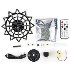 Wangcheng Soldering Kit Practice Electronics DIY Project Simple Module Model Kit (Electronic Ferris Wheel)