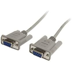StarTech.com 6 ft Straight Through Serial Cable - DB9 F/F - Serial cable - DB-9 (F) to DB-9 (F) - 6 ft (MXT100FF)