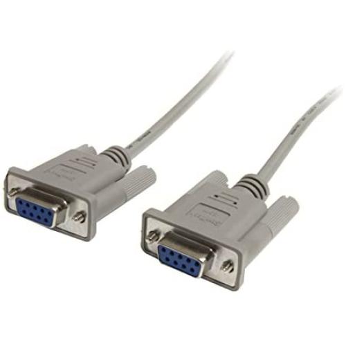 StarTech.com 6 ft Straight Through Serial Cable - DB9 F/F - Serial cable - DB-9 (F) to DB-9 (F) - 6 ft (MXT100FF)
