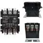 Migro 3 Pole, 40 Amps, 110/120 VAC Coil Heavy Duty AC Contactor Replaces Virtually All Residential 3 Pole Models