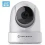 Amcrest 4MP UltraHD Indoor WiFi Camera, Security IP Camera with Pan/Tilt, Two-Way Audio, Night Vision, Remote Viewing, Dual-Band 5ghz/2.4ghz, 4-Megapixel @~20FPS, Wide 120° FOV, IP4M-1051W (White)