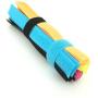 PASOW 50pcs Colourful Reusable Fastening Wire Cable Ties Organizer Cord Cable Tie Rope Holder for Laptop PC TV 7 Inch (Multi-Colour)