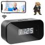 Mini Spy Cameras 1080 Wireless Hidden Camera Clock Portable WiFi Nanny Cam with Night Vision and Motion Detection Security Surveillance Cameras with Phone App for Indoor/Home/Apartment/Office