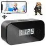 Mini Spy Cameras 1080 Wireless Hidden Camera Clock Portable WiFi Nanny Cam with Night Vision and Motion Detection Security Surveillance Cameras with Phone App for Indoor/Home/Apartment/Office