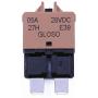 T Tocas 5 Amp 5pcs Manual Reset Low Profile ATC Circuit Breakers 12V - 28VDC (5A)