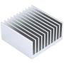 2Pcs Aluminum Heat Sink 40 x 40 x 20mm /1.57 x 1.57 x 0.79 inch Peltier Heatsinks Cooler for Cooling 3D Printers, TEC1-12706 Thermoelectric Peltier Cooler, Chipset CPU LED Power A