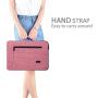 ProCase 12-12.9 Inch Laptop Sleeve Case Cover Bag for MacBook Surface Pro 7 / Pro 6 / Surface Pro 2017/ Pro 4 3, Apple iPad Pro, Most 11'' 12'' Laptop Ultrabook Notebook MacBook Chromebook -Pink