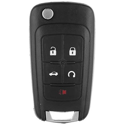 SCITOO 1PC OHT01060512 Keyless Entry Remote Flip Key Shell for Chevy 2003-2006 Buick Encore Allure LaCrosse