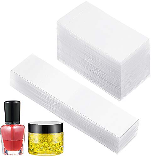 500 Pieces Heat Shrink Wrap Bands Clear Perforated Shrink Band for Bottles, Jars, Cans and Tins, 4.5 x 2.3 cm, 11.5 x 2.8 cm