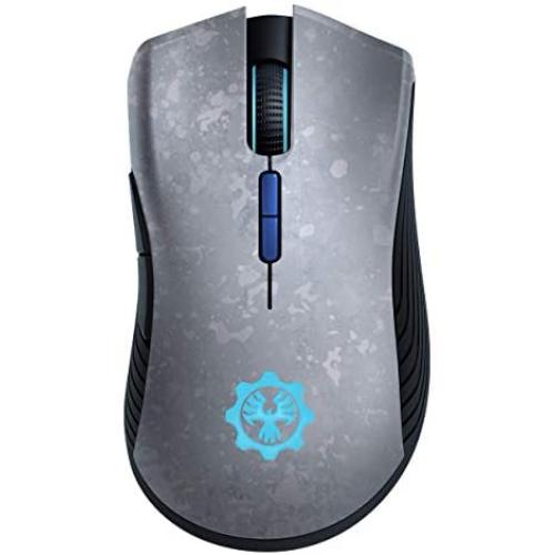 Razer Mamba Wireless Gaming Mouse: 16,000 DPI Optical Sensor - Chroma RGB Lighting - 7 Programmable Buttons - Mechanical Switches - Up to 50 Hr Battery Life - Gears of War 5 Edition