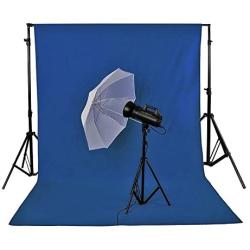 Neewer 3 x 3.6M/ 10 x12ft Photo Studio Premium Polyester Collapsible Backdrop Background Blue