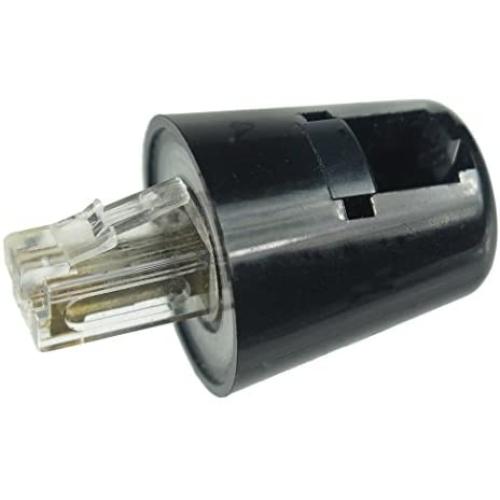 Softalk 01501 Twisstop Phone Cord Detangler Black Landline Telephone Accessory