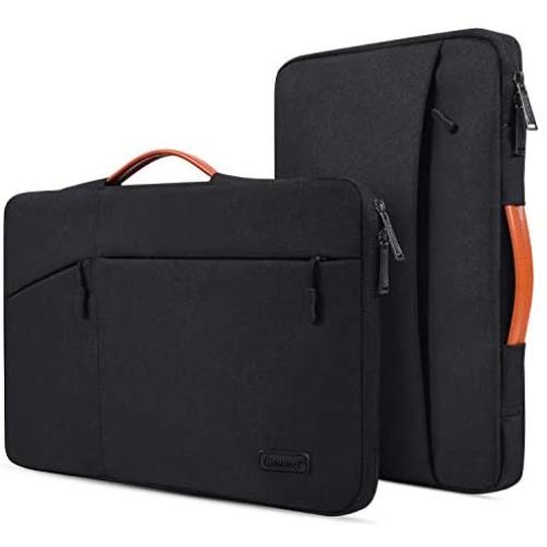 11.6-12.9 Inch Waterpoof Laptop Briefcase Bag for DELL XPS 13 7390 9380, Surface Pro 7 / 6 2019 , DELL Chromebook 11 3100, HP x360 Chromebook 11.6, 360° Protective Notebook Tablet Bag