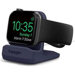 Spigen S350 Designed for Apple Watch Stand for 44mm/40mm Series 6/SE/5/4 and 42mm/38mm Series 3/2/1- Midnight Blue