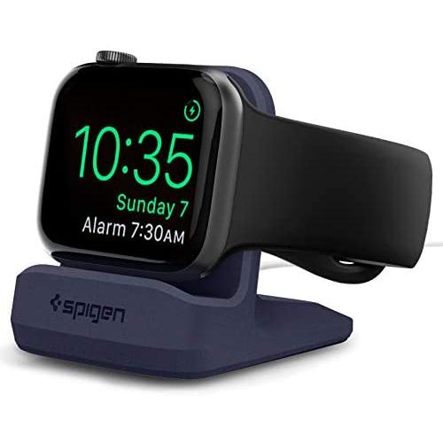 Spigen S350 Designed for Apple Watch Stand for 44mm/40mm Series 6/SE/5/4 and 42mm/38mm Series 3/2/1- Midnight Blue