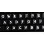 English US Large Letters Black Keyboard Stickers