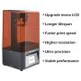VOXELAB Proxima 6.08in 2K Monochrome LCD 3D Printer UV Photocuring Resin Printer with Full Grayscale Anti-aliasing & UV LED Light Source & Off-line Print 5.11in(L) x 3.22in(W) x 6.10in(H) Print Size
